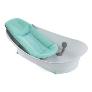 NEW OUT OF BOX Contours Oasis 4-in-1 Comfort Cushion Baby Bathtub - White